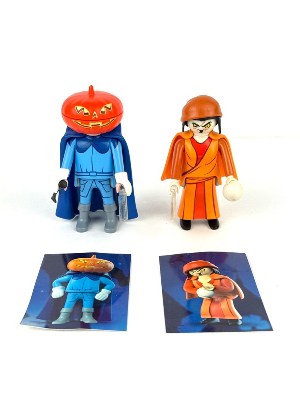 Playmobil Scooby-Doo! Headless Horseman and Carlotta Figurines from Mystery Bag